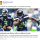 Illustration for article titled Marshawn Lynch's Mom: "REPORTERS DON'T THINK, THEY GUESS"